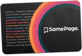 SamePage Library Card