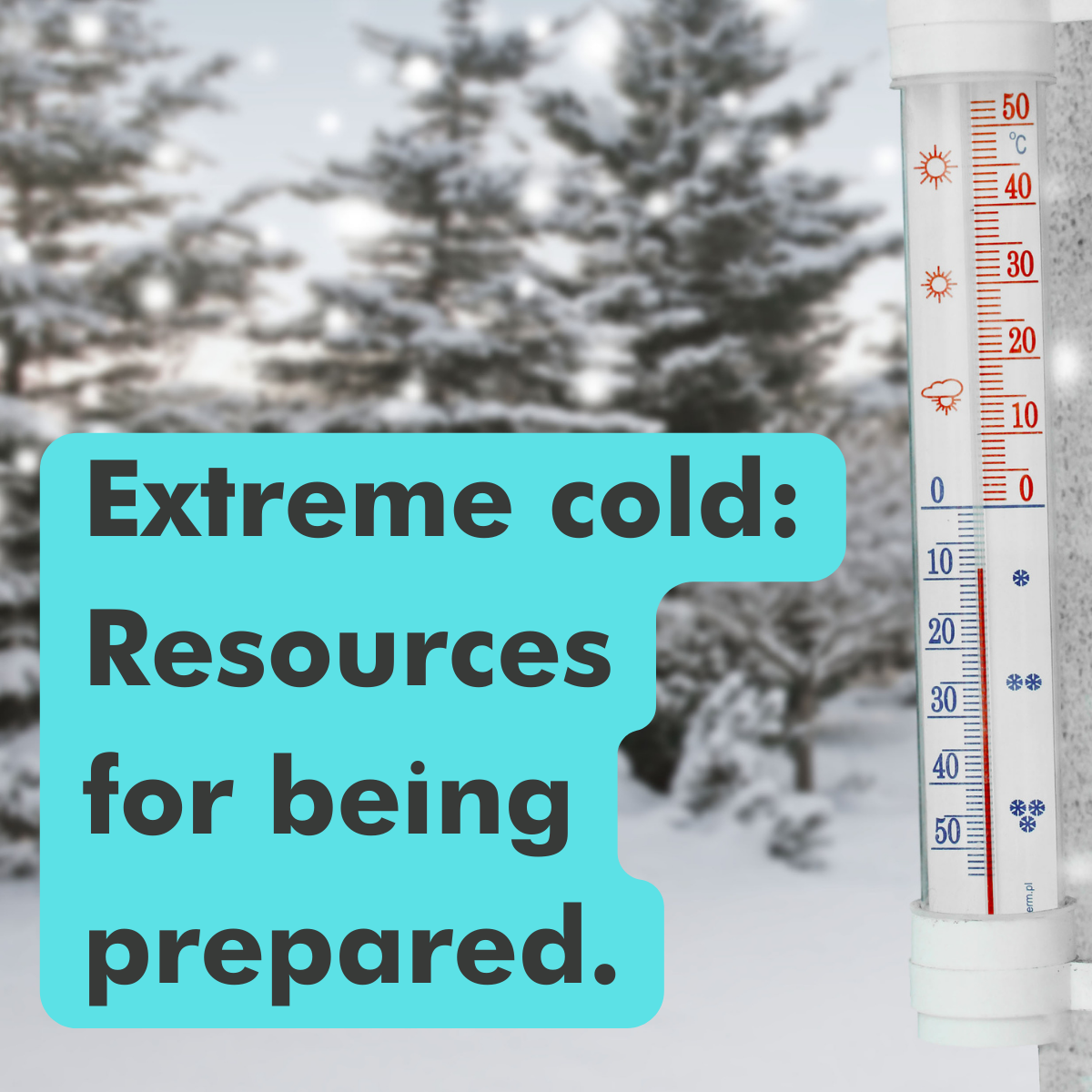 Extreme cold resources tile