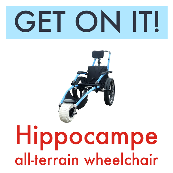 Get on it! Hippocampe all-terrain wheelchair