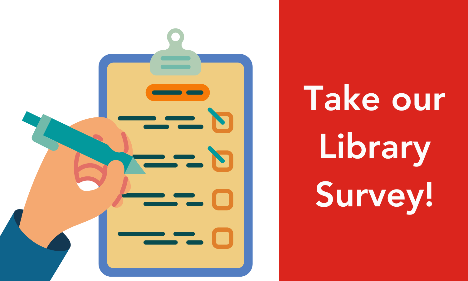 Take our library survey!